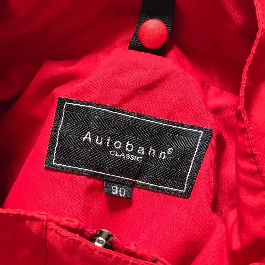 [BUNJANG] Autobahn Windbreaker Jacket Red (Women&
