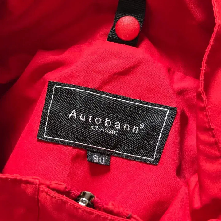 [BUNJANG] Autobahn Windbreaker Jacket Red (Women&
