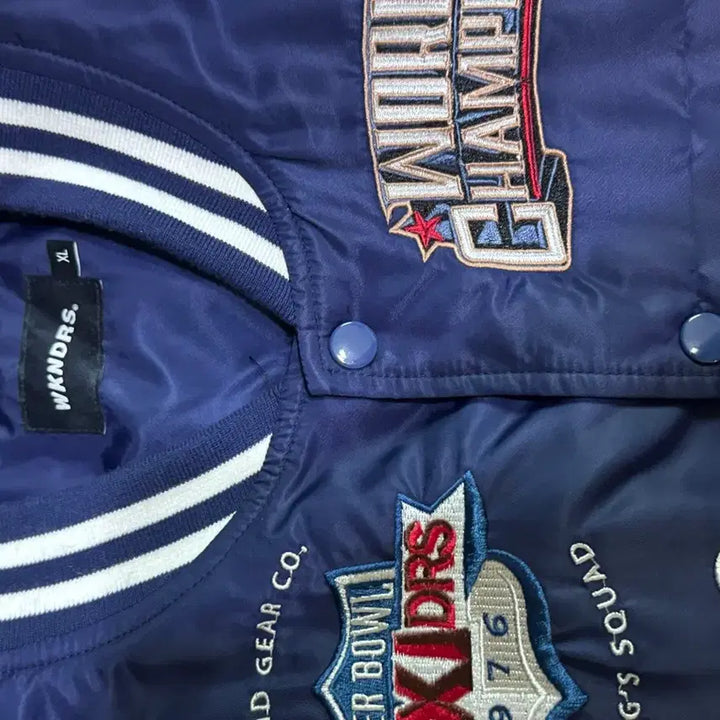[BUNJANG] Weekenders Kellogg Stadium Jacket Blue / 위캔더스 켈로그 스타디움 자켓 블루