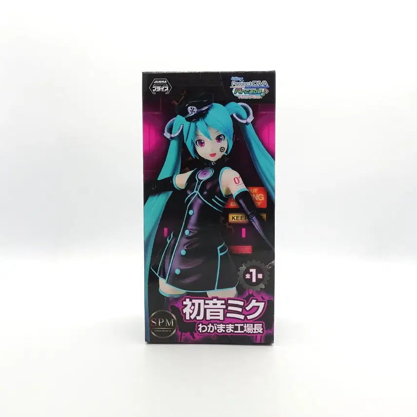 [BUNJANG] Hatsune Miku Project Diva Arcade Jemezz-daero Factory Manager Figure / [개봉]하츠네 미쿠 프로젝트 디바 아케이드 제멋대로 공장장 미소녀 피규어