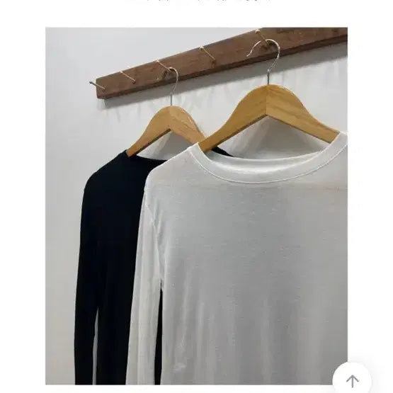 [SOLD OUT] 새상품) MOB) 베이직 루즈핏 라운드넥 시스루 롱슬리브 티셔츠 (화이트