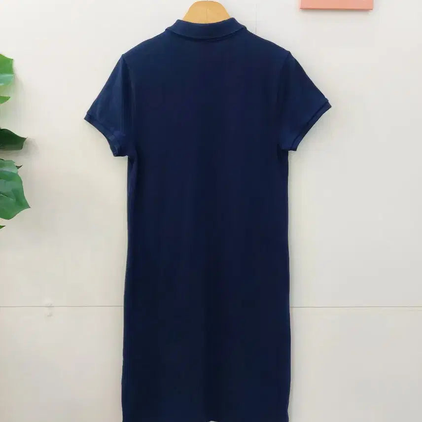 [BUNJANG] Polo Ralph Lauren Navy Short Sleeve Polo Dress / 폴로 랄프로렌 반팔 카라원피스 네이비 55