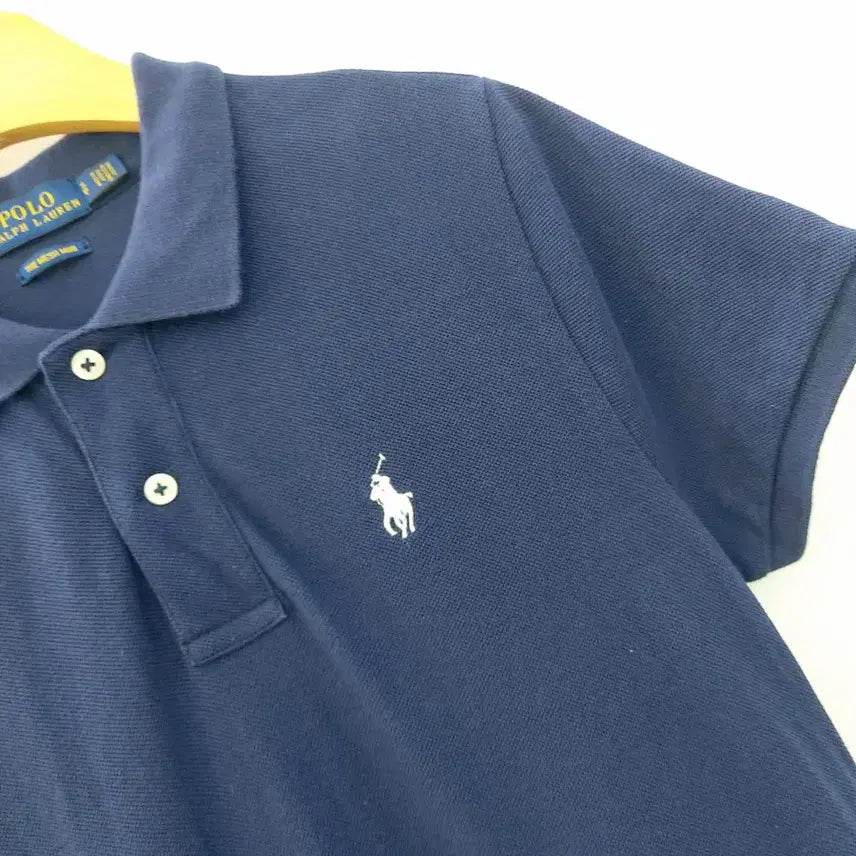 [BUNJANG] Polo Ralph Lauren Navy Short Sleeve Polo Dress / 폴로 랄프로렌 반팔 카라원피스 네이비 55