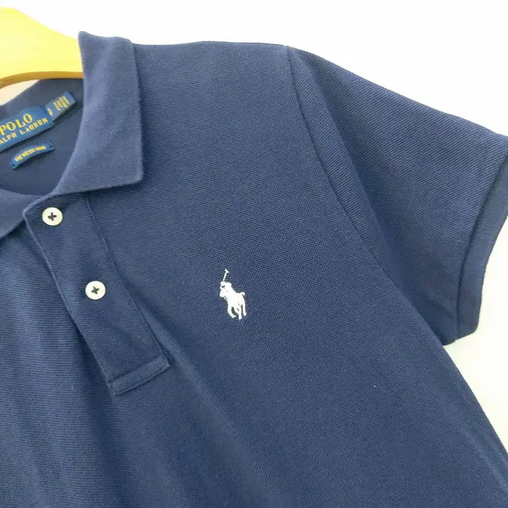 [BUNJANG] Polo Ralph Lauren Navy Short Sleeve Polo Dress / 폴로 랄프로렌 반팔 카라원피스 네이비 55