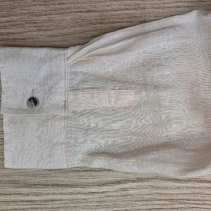 [BUNJANG] DKNY Linen Shirt Blouse Pink XL / DKNY 린넨 셔츠 블라우스 핑크 XL