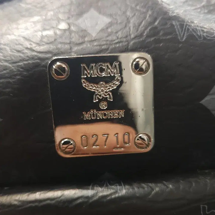 [BUNJANG] MCM Mini Boston Bag Tote Bag / MCM 블랙 미니 보스턴백 토트백