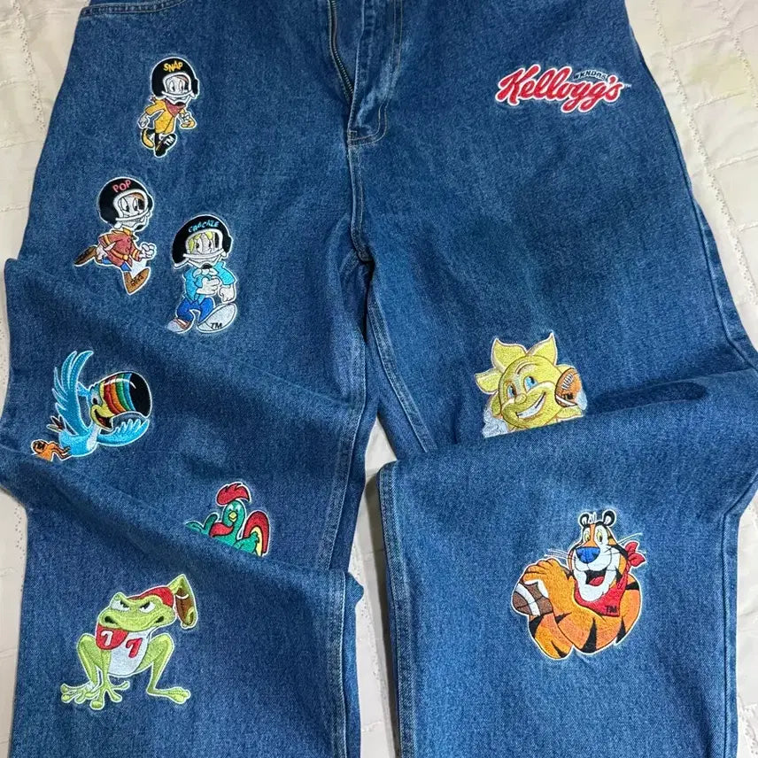 [SOLD OUT] 위캔더스 켈로그 데님 팬츠