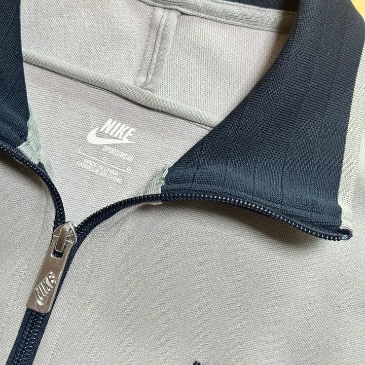 [BUNJANG] Nike NSW Old School Track Top Jersey / 나이키 NSW 올드스쿨 배색 트랙탑 져지