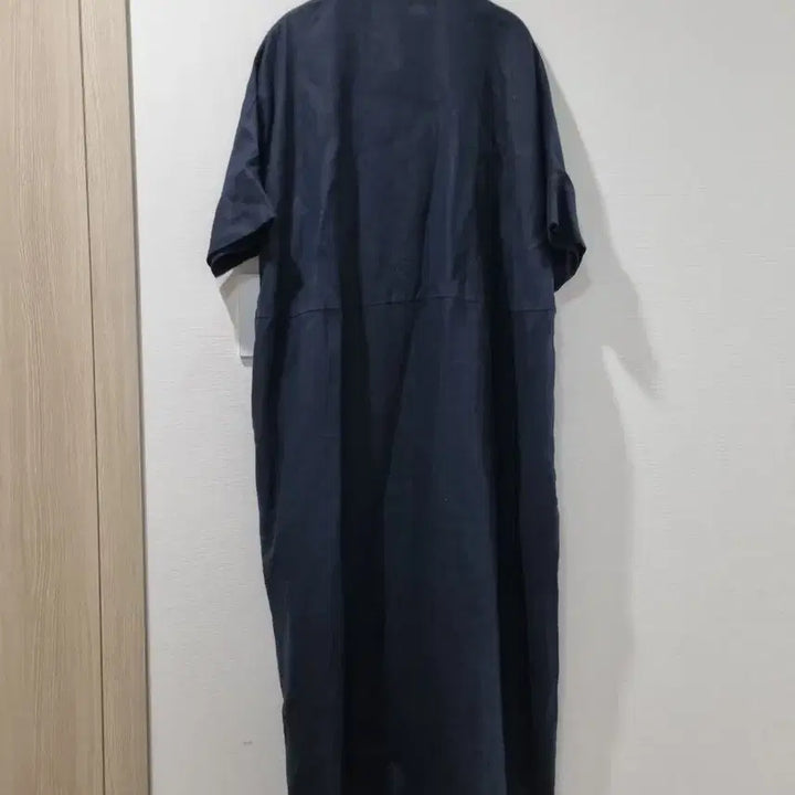 [SOLD OUT] COS 코스 네이비 린넨 셔츠 원피스