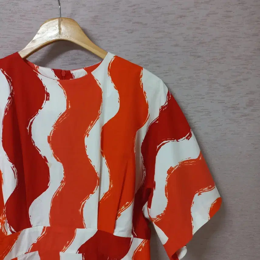[SOLD OUT] B4-15/MADE BY OPENCAGE 프린트 롱원피스 여성