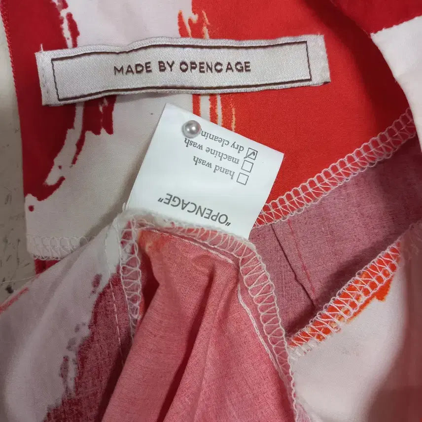 [SOLD OUT] B4-15/MADE BY OPENCAGE 프린트 롱원피스 여성