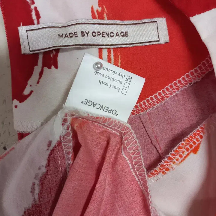 [SOLD OUT] B4-15/MADE BY OPENCAGE 프린트 롱원피스 여성
