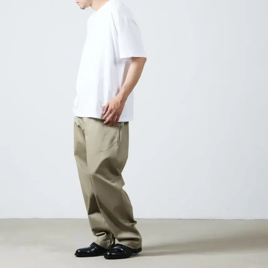 [BUNJANG] Comoli Cotton Chino Over Pants / 코모리 코츤 치노 오버팬츠
