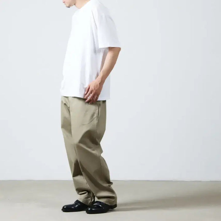 [BUNJANG] Comoli Cotton Chino Over Pants / 코모리 코츤 치노 오버팬츠