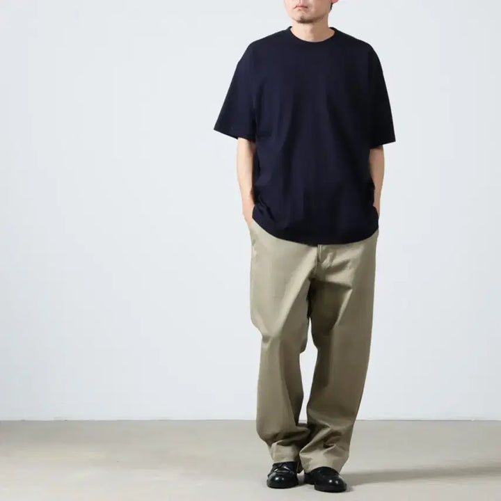 [BUNJANG] Comoli Cotton Chino Over Pants / 코모리 코츤 치노 오버팬츠
