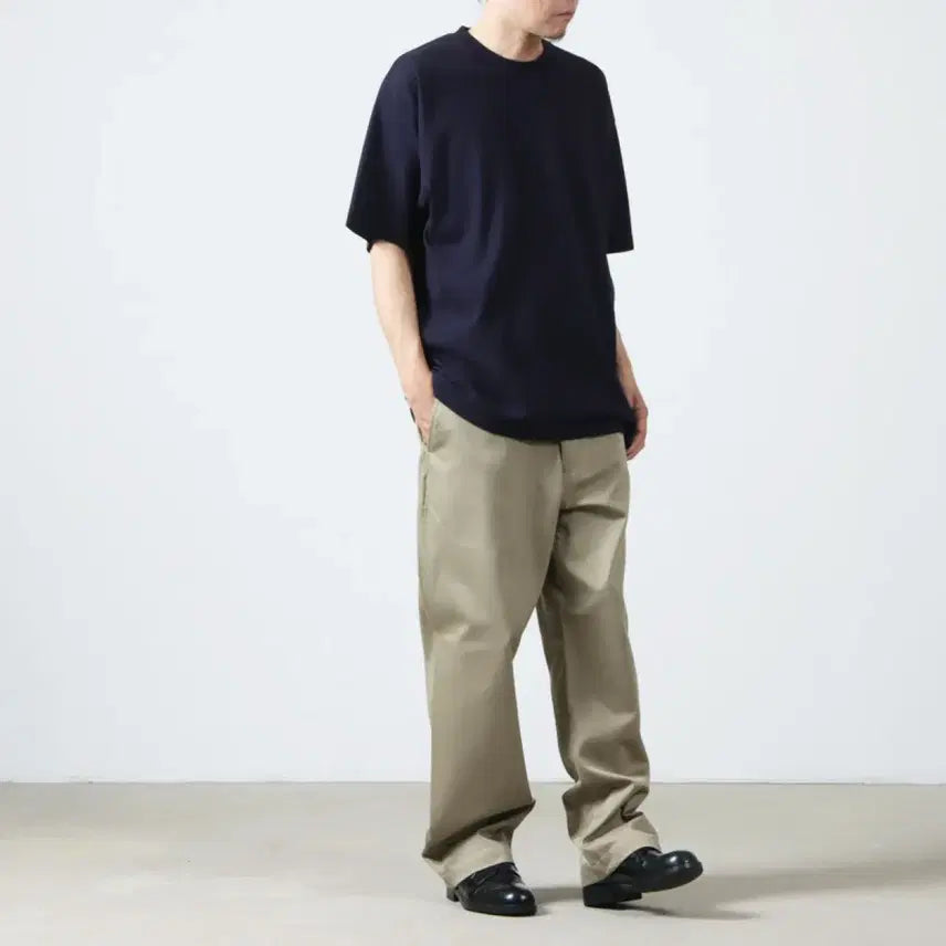 [BUNJANG] Comoli Cotton Chino Over Pants / 코모리 코츤 치노 오버팬츠