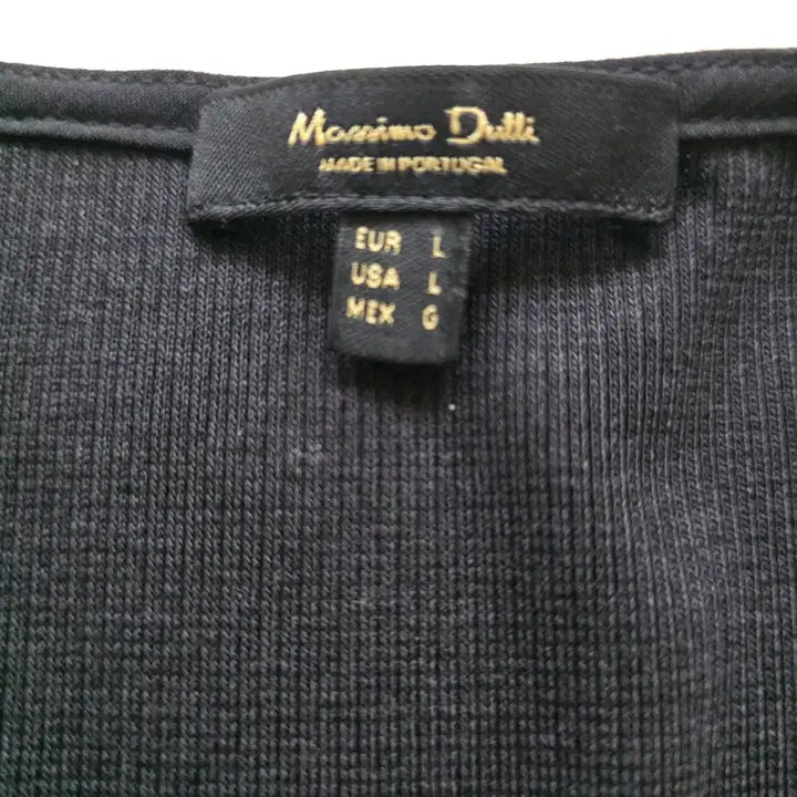 [SOLD OUT] 마시모두띠  블랙 플리츠 원피스