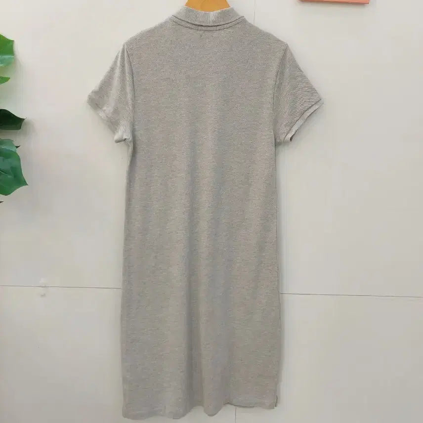 [BUNJANG] Polo Ralph Lauren Gray Collar Dress / 폴로 랄프로렌 카라 원피스 회색 55