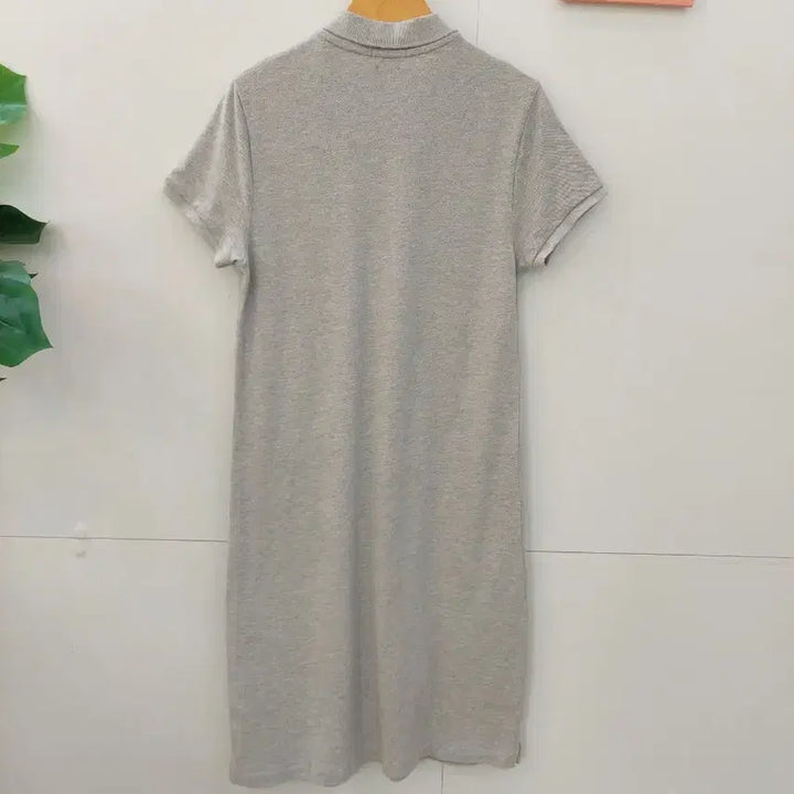 [BUNJANG] Polo Ralph Lauren Gray Collar Dress / 폴로 랄프로렌 카라 원피스 회색 55