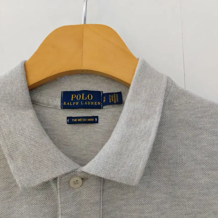 [BUNJANG] Polo Ralph Lauren Gray Collar Dress / 폴로 랄프로렌 카라 원피스 회색 55