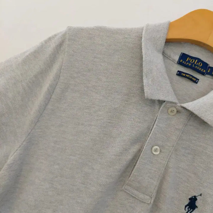 [BUNJANG] Polo Ralph Lauren Gray Collar Dress / 폴로 랄프로렌 카라 원피스 회색 55