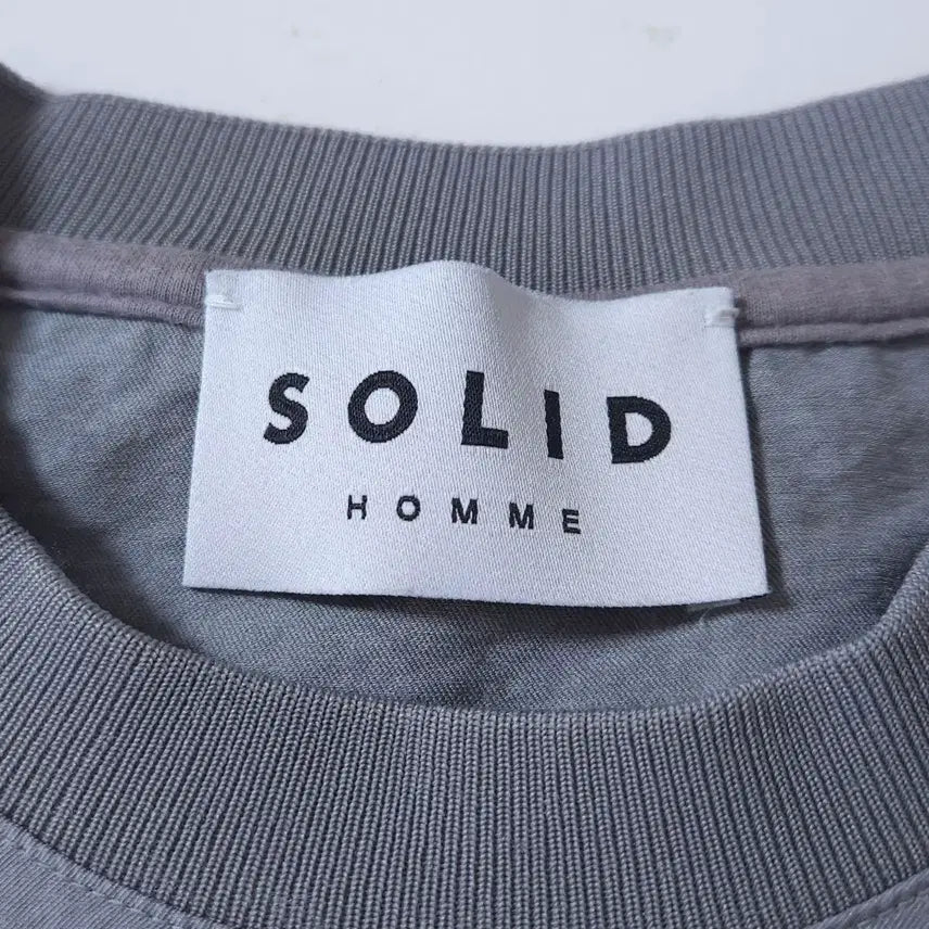 [SOLD OUT] 솔리드옴므 반팔티셔츠