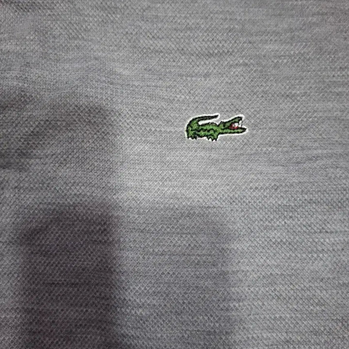 [BUNJANG] Lacoste Gray Polo Shirt / 라코스테 그레이 반팔 폴로티셔츠