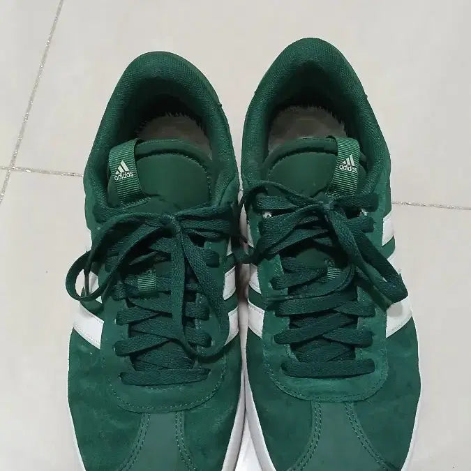 [BUNJANG] Adidas Suede Sneakers Green / 아디다스 스웨이드 운동화 그린