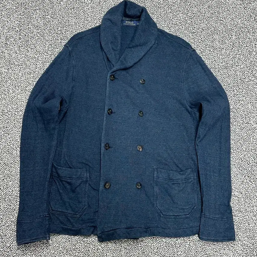 [BUNJANG] Polo Shawl Collar Cardigan Knit / [ 폴로 ] 정품 / 남성95/100 / 숄카라 가디건 니트