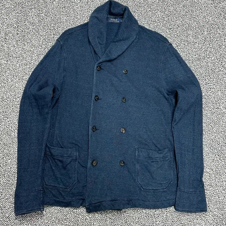 [BUNJANG] Polo Shawl Collar Cardigan Knit / [ 폴로 ] 정품 / 남성95/100 / 숄카라 가디건 니트