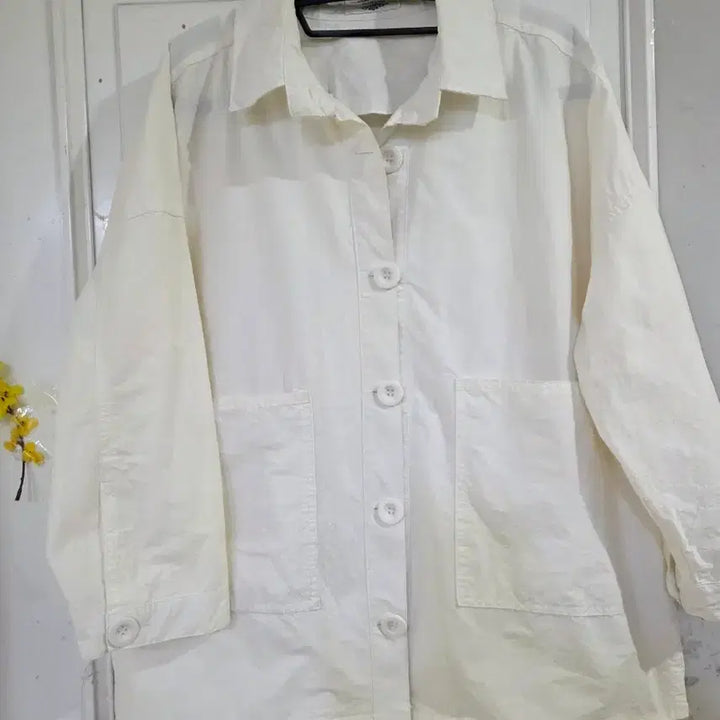 [BUNJANG] Summer Spring Premium Crinkle Cotton Jacket / 봄 여름  고급스런  바스락 면  자켓  가슴단면63