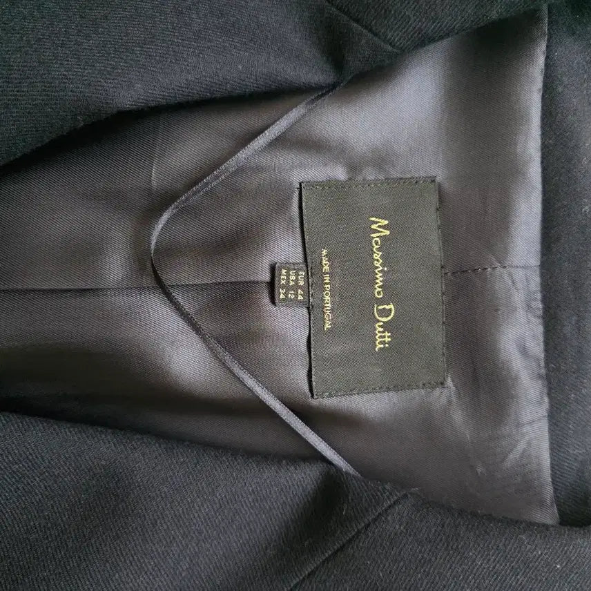 [BUNJANG] Massimo Dutti Navy Double Coat / 마시모두띠  네이비 더블 코트