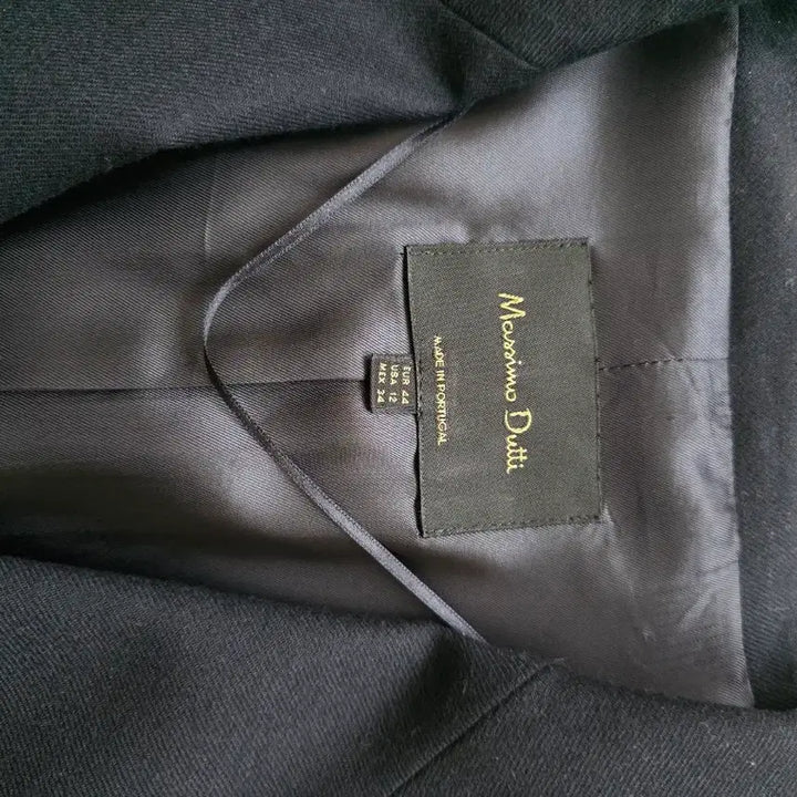 [BUNJANG] Massimo Dutti Navy Double Coat / 마시모두띠  네이비 더블 코트