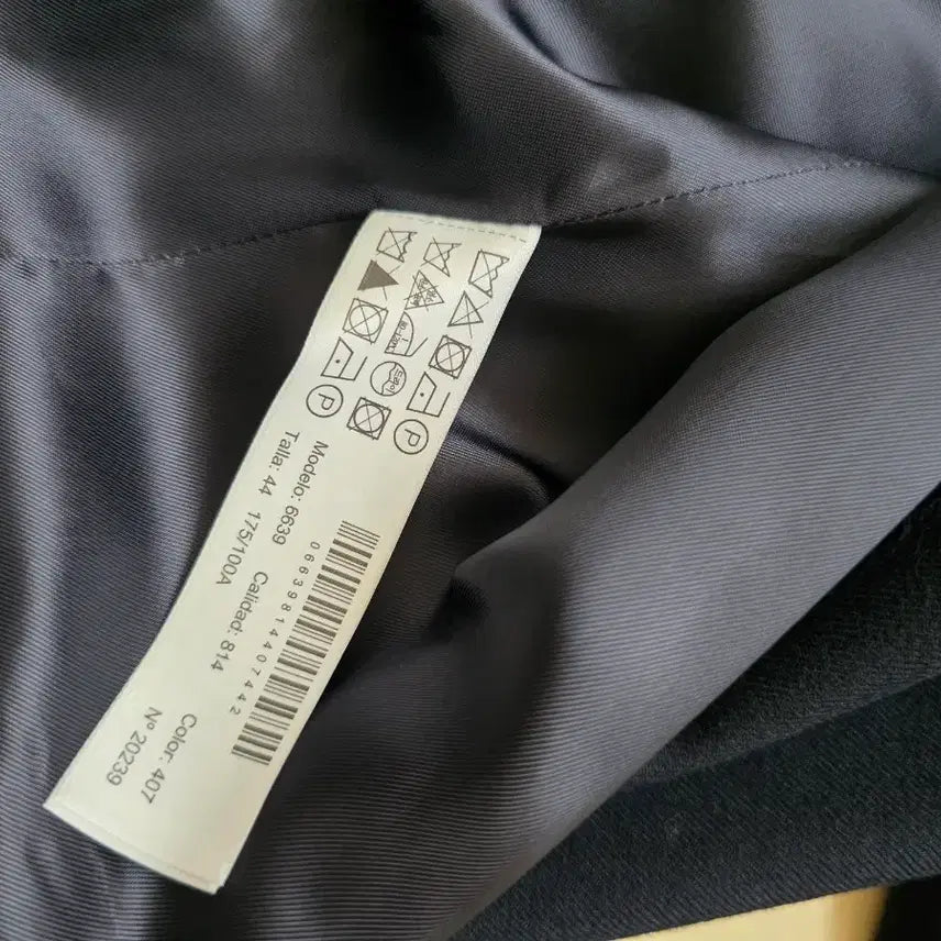 [BUNJANG] Massimo Dutti Navy Double Coat / 마시모두띠  네이비 더블 코트