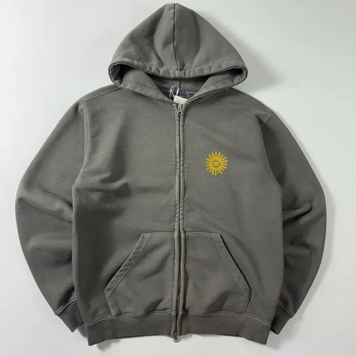 [BUNJANG] Big Wave Collective Peace Again Graphic Hoodie Zip-up / Big wave  빅웨이브 컬렉티브 피스 어게인 그래픽 후드집업