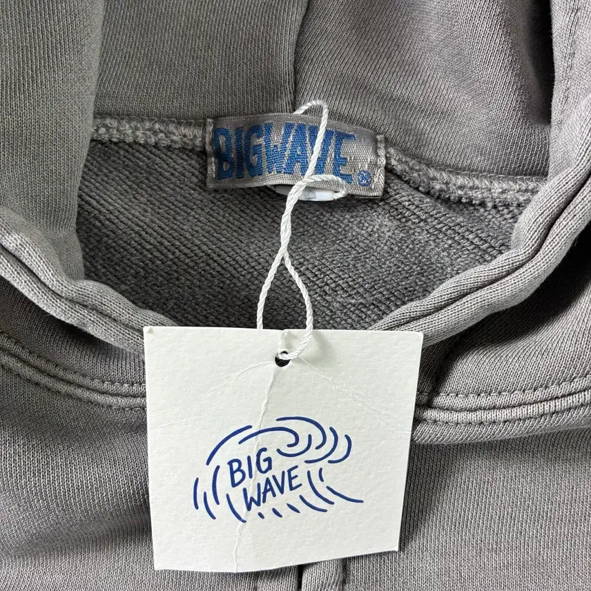 [BUNJANG] Big Wave Collective Peace Again Graphic Hoodie Zip-up / Big wave  빅웨이브 컬렉티브 피스 어게인 그래픽 후드집업