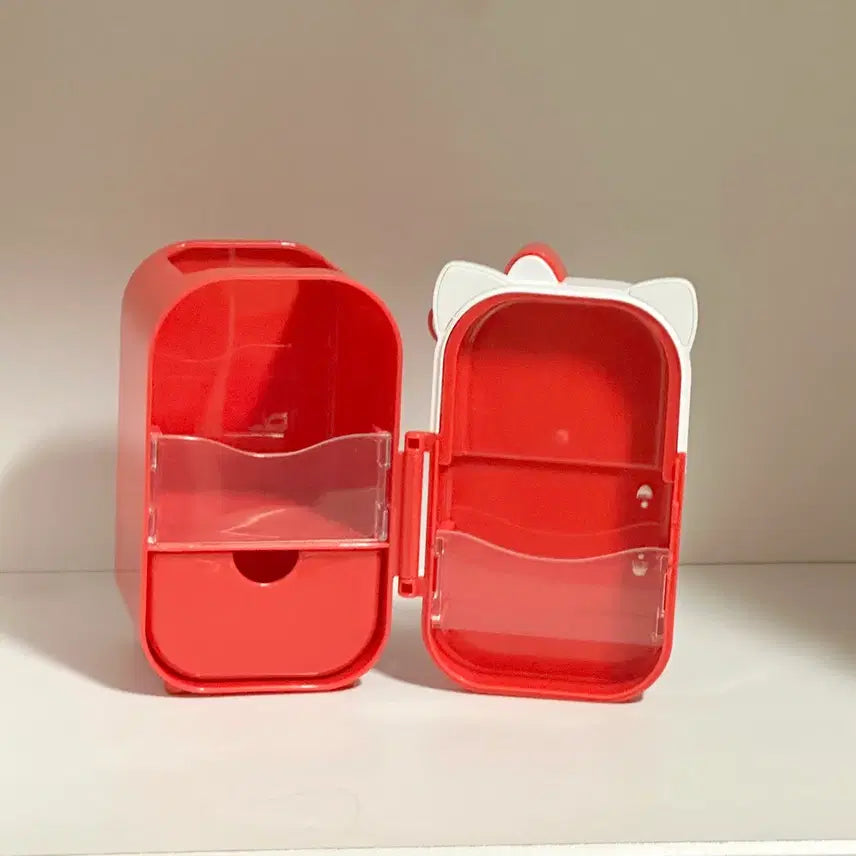 [SOLD OUT] 산리오 정품 헬로키티 미니 냉장고 수납함 펜꽂이