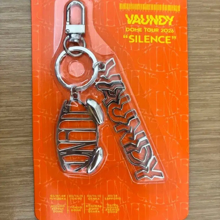 [BUNJANG] Vaundy 2026 Dome Tour Silver Keyring / Vaundy Dome tour 2026 바운디 실버 키링