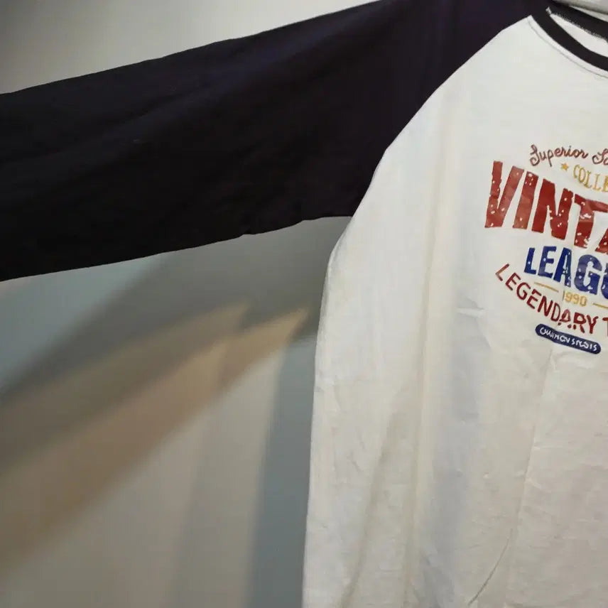 [BUNJANG] Vintage League Long Sleeve T-Shirt / 빈티지 리그 티셔츠 XXL봄가을 64145