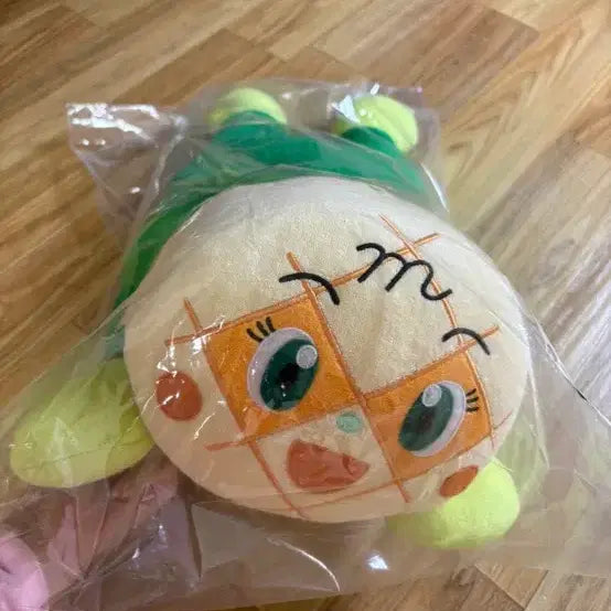 [BUNJANG] Anpanman Melon Bread Plush Doll / 호빵맨 메론빵 인형 새상품 판매
