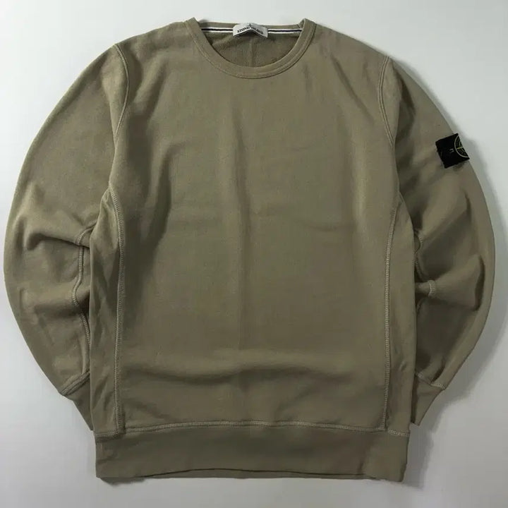 [SOLD OUT] Stone island  스톤 아일랜드 코튼 올리브그린 맨투맨