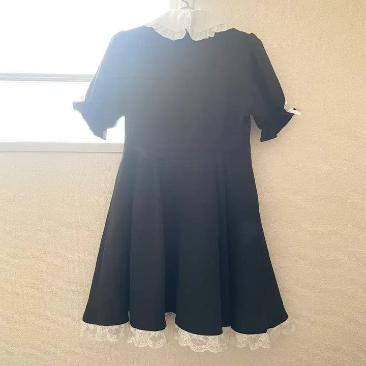 [BUNJANG] Logita Lace Collar Short Sleeve Dress / 로지타 레이스 카라 반팔 원피스 일브 양지뢰 양산형 지뢰계 섭컬 서브컬쳐