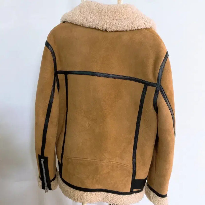 [BUNJANG] ALLSAINTS Sheepskin Shearling Belted Mouton / 몽빈티지(새옷)(M)ALLSAINTS올세인츠여자양가죽뽀글이무스탕