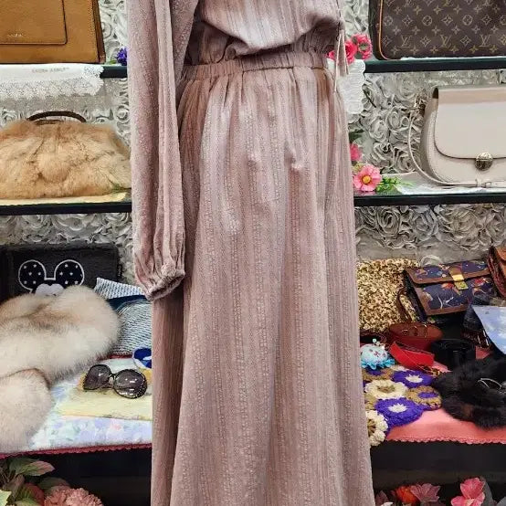 [BUNJANG] GRL 100% Cotton Long Dress (Size 55-66) / GRL 면 100% 롱원피스 (55 66)