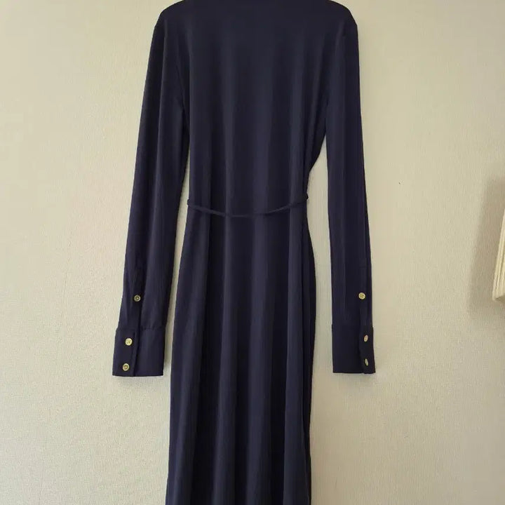 [BUNJANG] Calvin Klein Navy Long Sleeve Dress / [캘빈클라인] 네이비 롱 슬리브 원피스