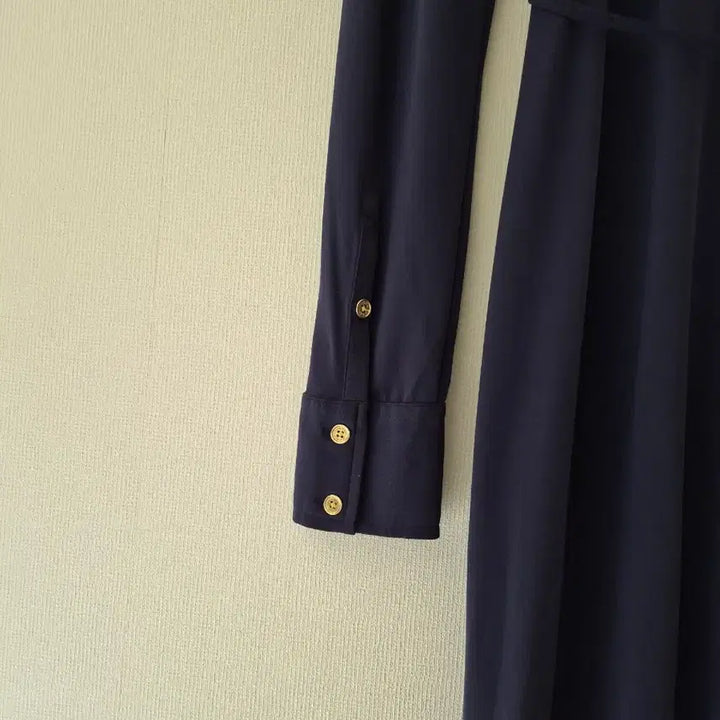 [BUNJANG] Calvin Klein Navy Long Sleeve Dress / [캘빈클라인] 네이비 롱 슬리브 원피스