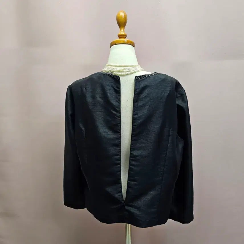 [BUNJANG] Jeon Sang Jin Black Blouse / 디자이너 전상진 블랙 블라우스