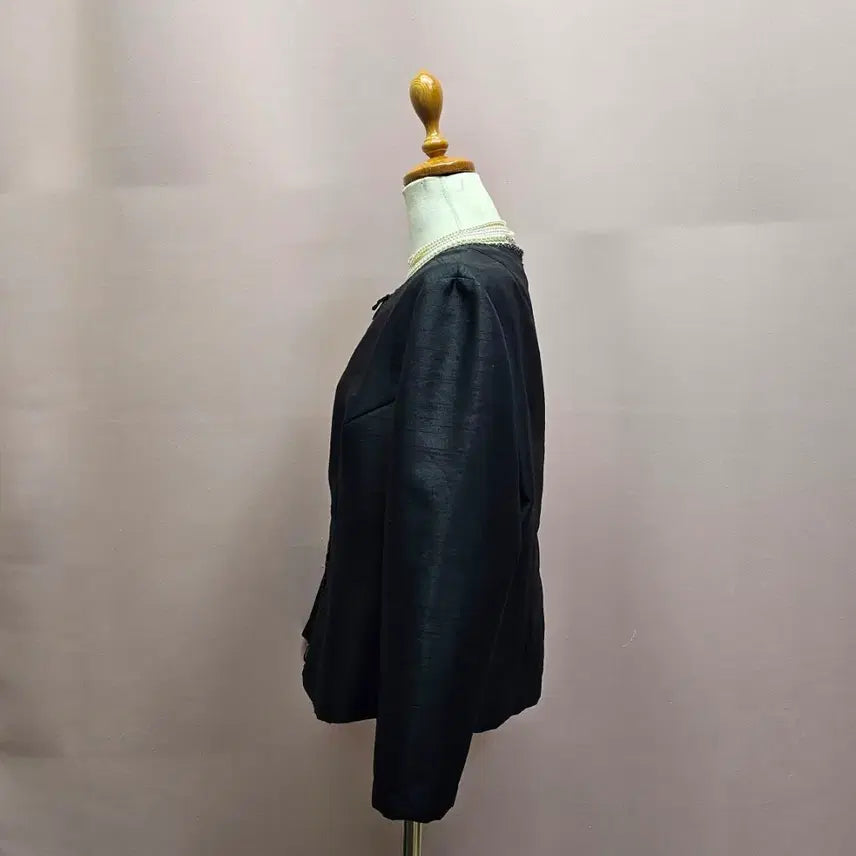 [BUNJANG] Jeon Sang Jin Black Blouse / 디자이너 전상진 블랙 블라우스