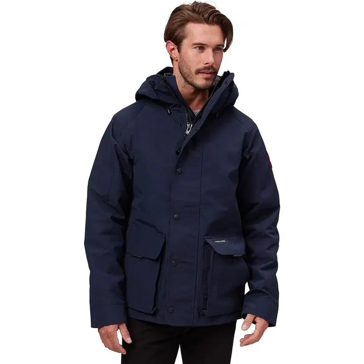 [BUNJANG] Canada Goose Lockport Hooded Windbreaker Jacket M / 캐나다구스 로케포트 바람막이 후드 자켓 M(100~105)