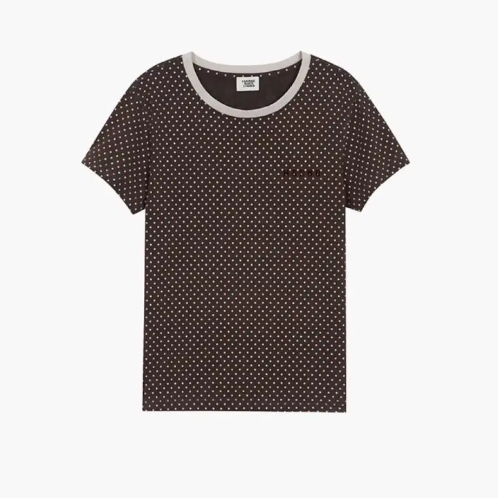 [BUNJANG] Margesherwood Mesh Dot Short Sleeve T-shirt / 마지셔우드 메쉬 도트 반팔 티셔츠